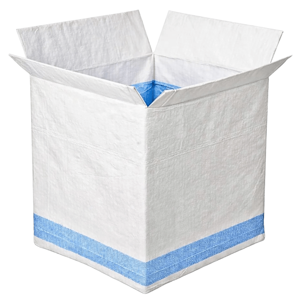 Industrial woven packaging bags
